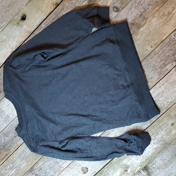 Cat & Jack long sleeve S (6/7) glow-in-the-dark Space Rocket gray top - Picture 9 of 10